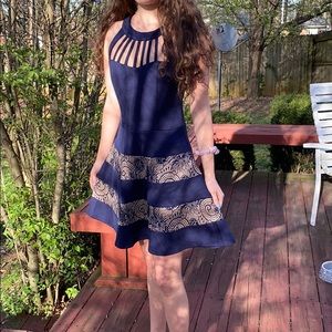 Cute blue dress